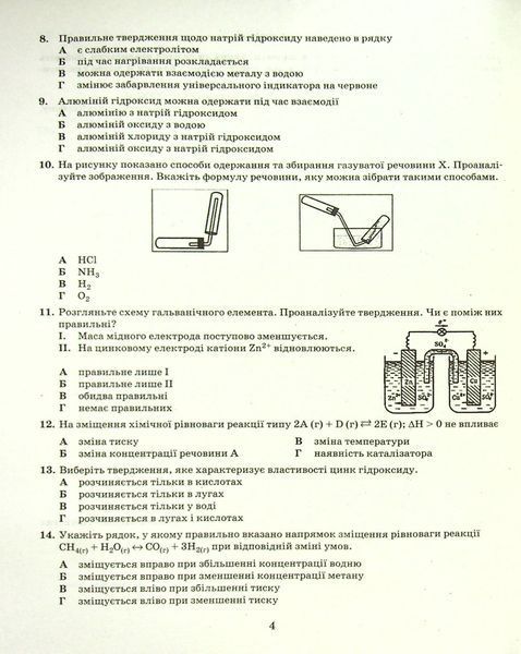 ЗНО 2022: Типові тестові завдання Хімія 9789669451828 фото