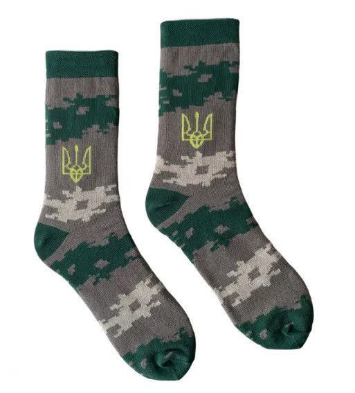 Набір патріотичних шкарпеток ORGANIC cotton безшовні JILL ANTONY 41-43 арт. 24.02.2022 24.02.2022 фото