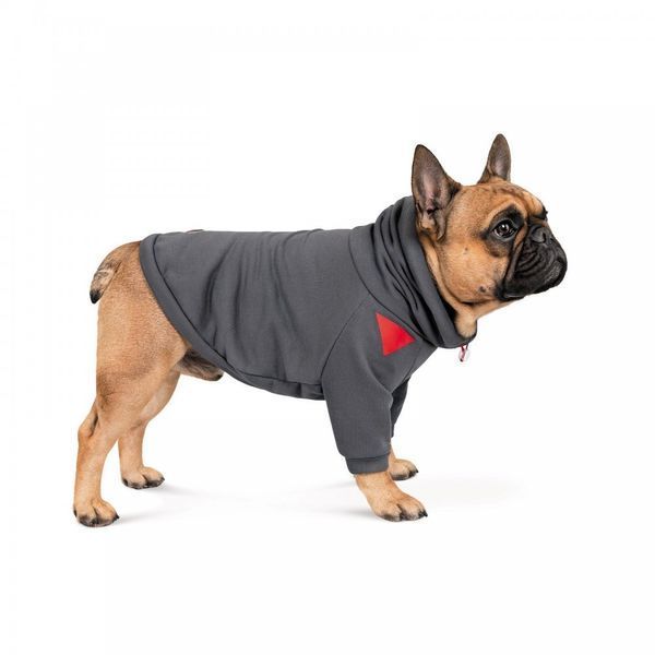 Худі Pet Fashion Snoodie для собак сіра S 4823082423330 4823082423330 фото