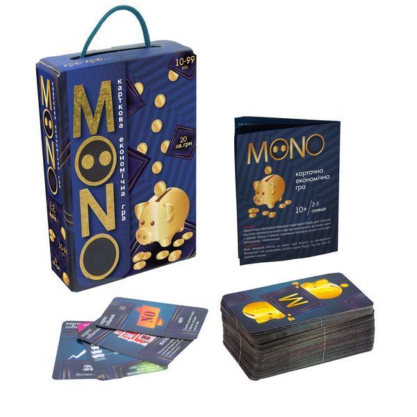 Настільна гра Strateg Mono економічна велика українською мовою (30810) 4820220562746 30810 фото