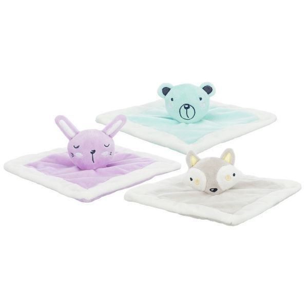 Іграшка Trixie Junior Snuggler для цуценят Тваринки для обіймів плюш сірий 20х20 см 4047974361788 4047974361788_1 фото