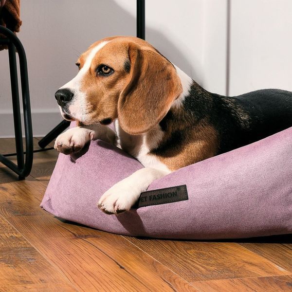 Лежак Pet Fashion Bond №2 для собак ліловий 78х60х20 см 4823082424078 4823082424078 фото