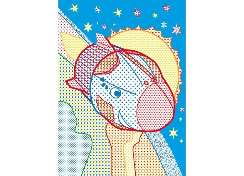 Великі водяні розмальовки з кольоровим контуром. Космічна техніка (Crystal Book) F00025842 фото
