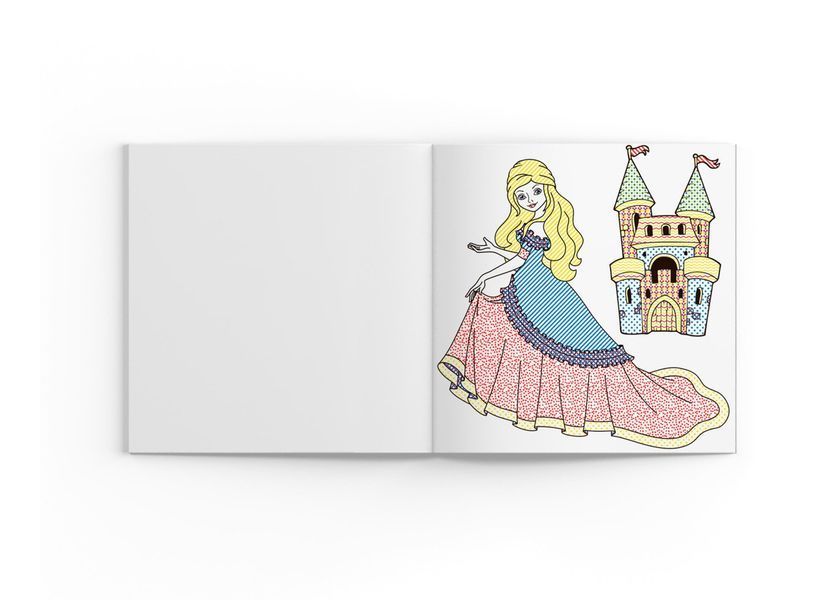 Водяні розмальовки. Замок принцеси (Crystal Book) F00023132 фото