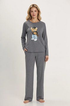 Піжама жіноча LAUNGE LUXE сірий 1180/02/01 ELLEN 1180/02/01XXLGray фото