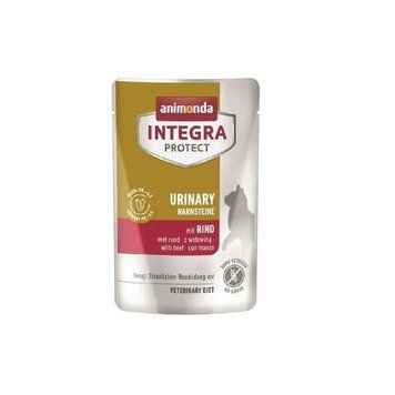 Корм ветеринарний вологий Integra Protect Urinary Struvit - pouch with beef для котів при сечокам яній хворобі з яловичиною 86631IPR фото