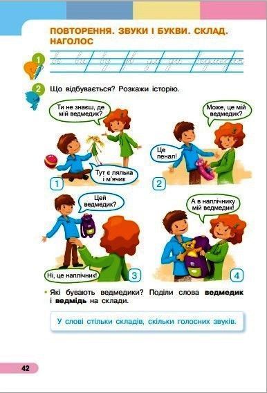 Книга Українська мова. Буквар. Навчальний посібник для 1 класу ЗЗСО (у 6-ти частинах). Частина 6 Ранок Автор - Большакова І. О.; 9786170990273 фото