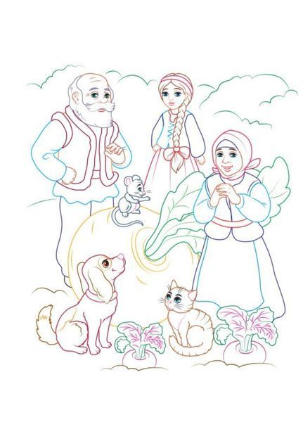 Велика розмальовка Казки. Збірка розмальовок 9789669477835 фото