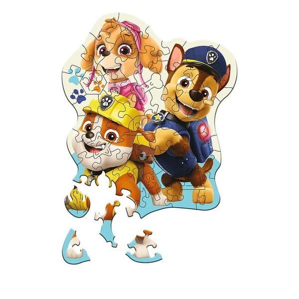 Пазли фігурні з дерева - (50 елм.) - "Щенячий патруль" / Trefl 5900511202403 5900511202403 фото