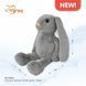 М'яка іграшка Tigres Зайчик Lovely Gray 23 см (ЗА-0065) 4823061512581 фото 3