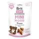 Ласощі Brit Care Mini Treats Mood для собак малих порід проти стресу ягня смак ваніль 50 г 8595602578542 8595602578542 фото 1