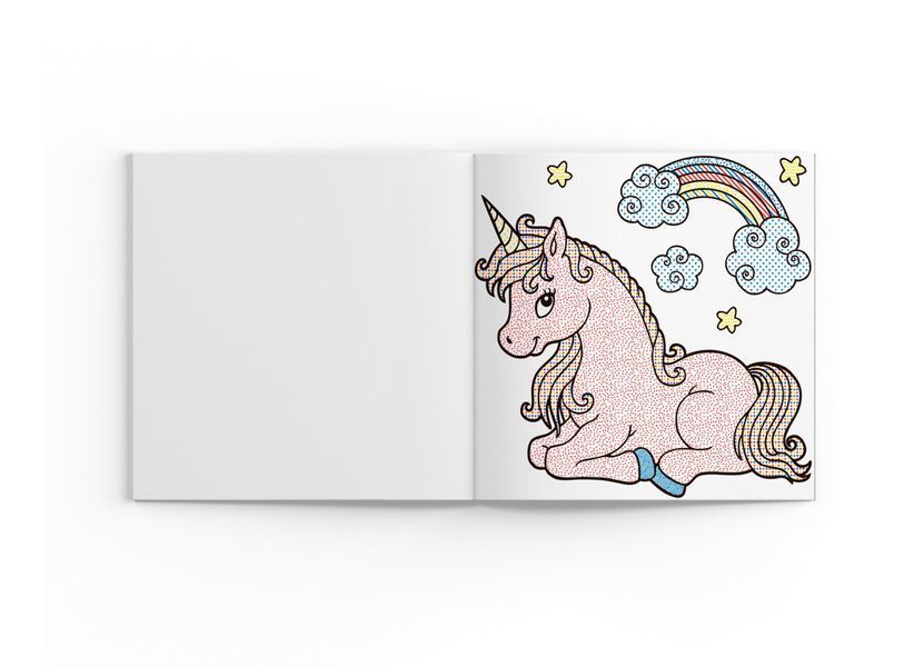 Водяні розмальовки. Єдиноріг (Crystal Book) F00023080 фото