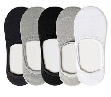 Набір 5 пар безшовних дихаючих слідів з силіконом ORGANIC cotton JILL ANTONY 38-40 310012 фото