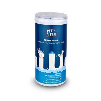 Серветки вологі Pet Clean PET TUSHIE WIPES гіпоалергенні для домашніх тварин з ароматом Алое Вера 50шт 8939111099370 8939111099370 фото