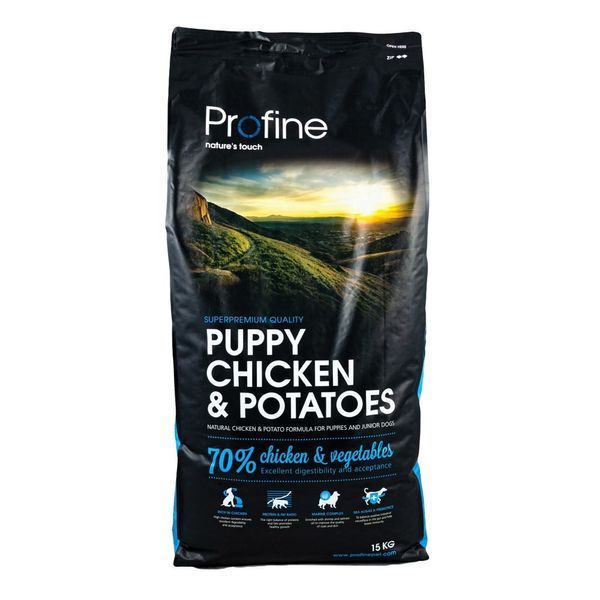 Корм сухий Profine Puppy Chicken для цуценят та молодих собак усіх порід з куркою та картоплею 15 кг 170532/7367***** фото