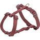 Шлея Trixie Premium H-harness для собак L&ndash;XL 75&ndash;120 см 25 мм бордова 4053032672918 4053032672918 фото 1