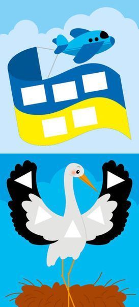 Мозаїка з наліпок "Українські символи" 3+ 9789667513962 фото