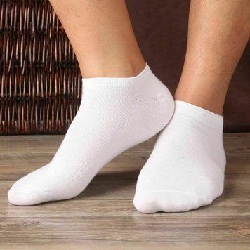 Шкарпетки короткі однотонні чоловічі безшовні дихаючі якісні ORGANIC cotton носки JILL ANTONY 31000-26 фото