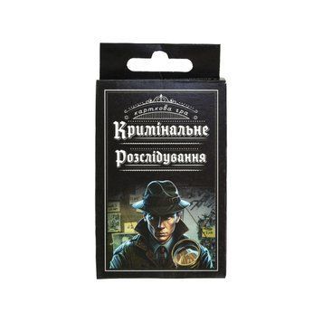 Карткова гра Strateg Кримінальне розслідування розважальна українською мовою (30418) 4823113851729 30418 фото