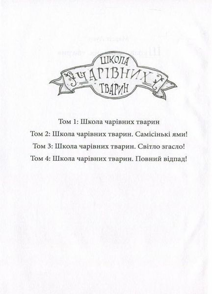 Школа чарівних тварин. Книга 1. Ауер Маргіт. Тверда обкладинка. Ч682001У 9786170931764 266701 фото