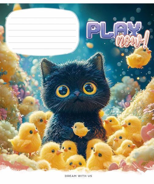 Комплект 5 шт учнівських зошитів Play now. Зошит Школярик 12 арк. у косу лінію 3556 4820006473204 4820006470456_012-3556C фото