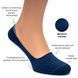 Набір 5 пар безшовних дихаючих слідів з силіконом ORGANIC cotton JILL ANTONY 42-43 men's арт. 31001_3 31001 фото 4