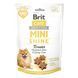 Ласощі Brit Care Mini Treats Shine для собак малих порід для блискучої шерсті лосось 50 г 8595602578566 8595602578566 фото 1