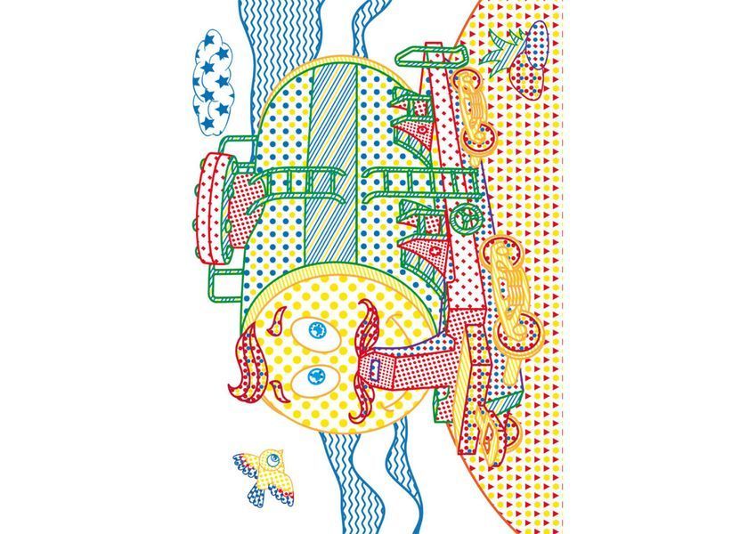 Великі водяні розмальовки з кольоровим контуром. Залізниця (Crystal Book) F00025852 фото