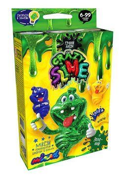 Безпечний набір для проведення дослідів "Crazy Slime" міні 6+ (зелений) DT_SLM-02-01U фото