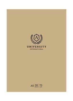 Блокнот для записів University. Блокнот Школярик у клітинку А5 50 арк. 829 A5-GB-050-829K 4823088226171 4823088226171 фото
