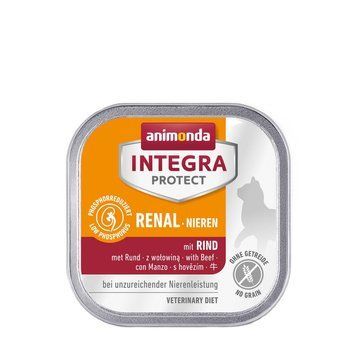 Корм ветеринарний вологий Integra Protect Renal dishes Pure Turkey для котів при хворобах нирок моно індичка алю трай 100г 86803IPR фото