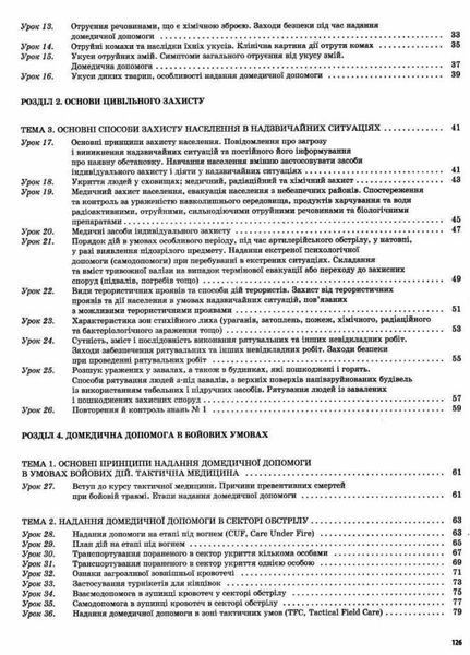 Захист Вітчизни. Основи медичних знань. 11 клас ДПП005 9786170036933 341585 фото