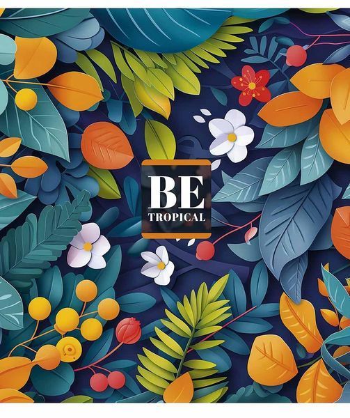 Набір 5 шт, зошит загальний, Be Tropical. Зошит Star у клітинку 48 арк. 3497 4820006476441 4820006476441_048-3497K фото