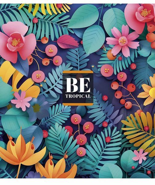 Набір 5 шт, зошит загальний, Be Tropical. Зошит Star у клітинку 48 арк. 3497 4820006476441 4820006476441_048-3497K фото