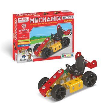 Металевий конструктор розвиваючий набір MECHANIX Автомобіль (2 моделі + інструменти) Zephyr 8904136010570 1057 8904136010570 фото