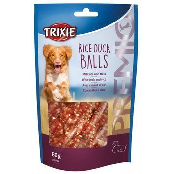 Ласощі Trixie Premio Rice Duck Balls для собак кульки з качкою і рисом 80 г 4011905317045 4011905317045 фото