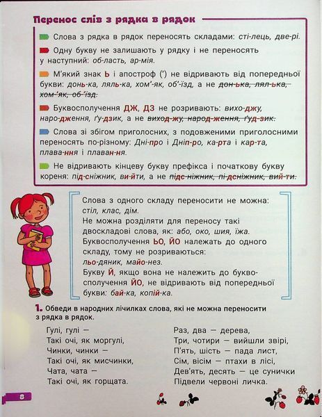 Книга Великий зошит з української мови 4 клас Довідник-практикум НУШ 9789669454034 фото