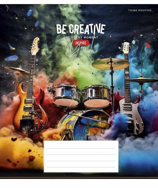 Комплект 5 шт загальних зошитів Be creative. Зошит Школярик 48 арк. у клітинку 3399 048-3399K 4820006470081 4820006470081_9 фото