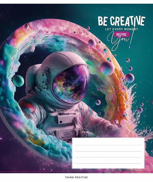 Комплект 5 шт загальних зошитів Be creative. Зошит Школярик 48 арк. у клітинку 3399 048-3399K 4820006470081 4820006470081_9 фото