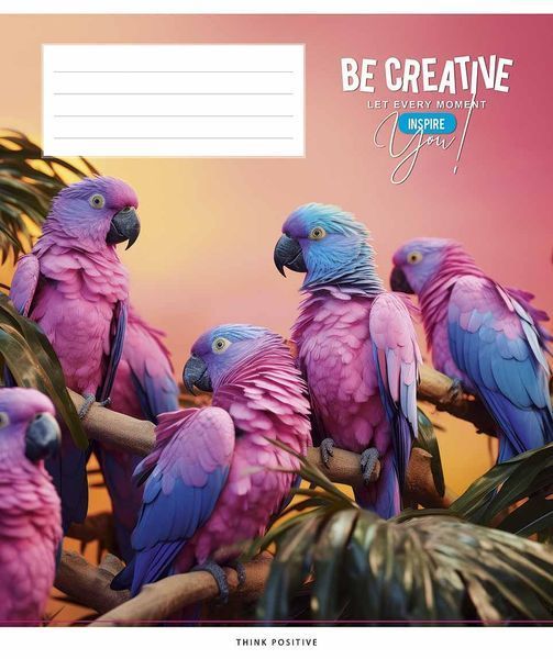 Комплект 5 шт загальних зошитів Be creative. Зошит Школярик 48 арк. у клітинку 3399 048-3399K 4820006470081 4820006470081_9 фото