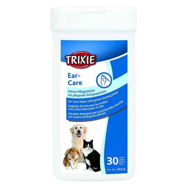Серветки Trixie для догляду за вухами 30шт 4011905294162 4011905294162 фото