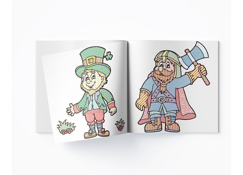 Водяні розмальовки. Гноми та ельфи (Crystal Book) F00023124 фото