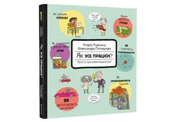 Як усе працює? Просто про навколишній світ ТВЕРДА ОБКЛАДИНКА! Автор Олдріх Ружичка 9786178012717 фото
