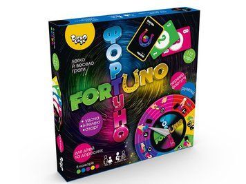 Розвиваюча настільна гра "ФортУно" велика 5+ DT_UF-02-01U фото
