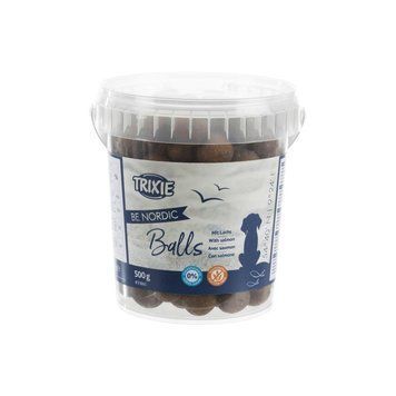 Ласощі Trixie Be Nordic Salmon Balls для собак Кульки з лососем відро пластик 500 г 4011905318653 31865***** фото