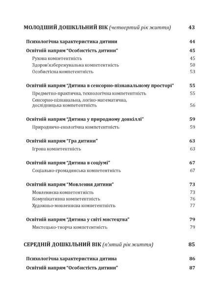 Українське дошкілля. Програма розвитку дитини дошкільного віку (ОНОВЛЕНА) 978-966-944-255-0 Білан О 9789669442550 фото