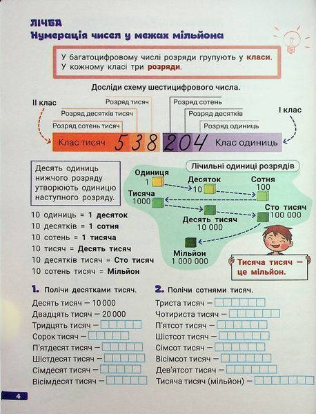 Книга Великий зошит з математики 4 клас Довідник-практикум НУШ 9789669454027 фото