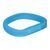 Нашийник Trixie Flash Light Ring USB для собак з підсвічуванням силіконовий синій широкий розмір M-L 50 cм/18 мм 4053032126718 4053032126718 фото
