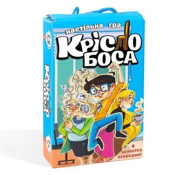 Настільна гра Strateg Крісло боса українською мовою 30387 4823113847852 30387 фото