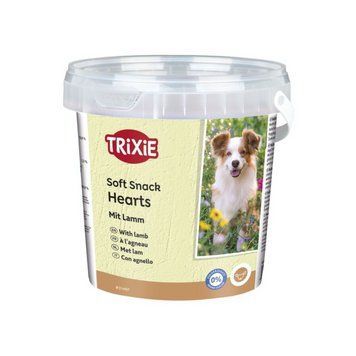 Ласощі Trixie Soft Snack Happy Hearts для собак з ягням 500 г 4011905314976 4011905314976 фото
